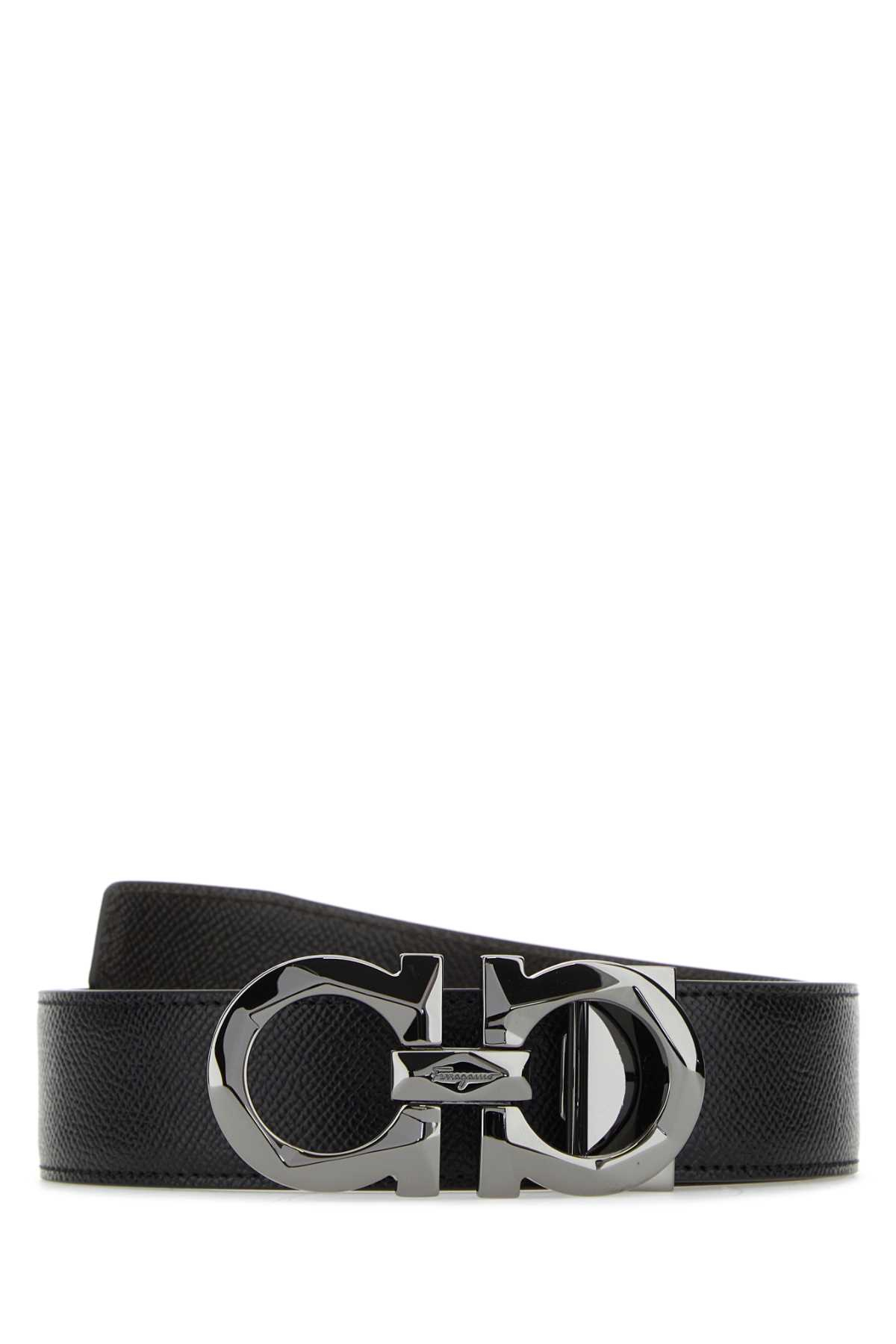[Salvatore Ferragamo] Belt FW26 67A161725421 NEROTMORO