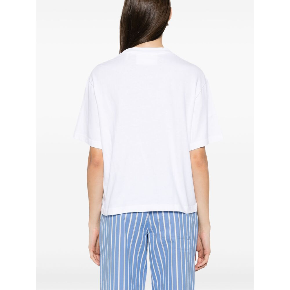 [Axel Arigato] T-shirts Short Sleeve FW26 A3021001 DISTORT WHITE