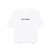 [Axel Arigato] T-shirts Short Sleeve FW26 A3021001 DISTORT WHITE