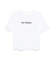 [Axel Arigato] T-shirts Short Sleeve FW26 A3021001 DISTORT WHITE