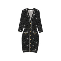 [ELISABETTA FRANCHI] Long sleeve dress SS26 AM19Q61E2  685