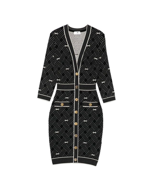 [ELISABETTA FRANCHI] Long sleeve dress SS26 AM19Q61E2  685