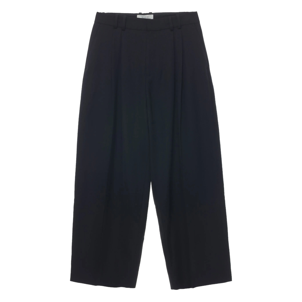 [Studio Nicholson] Trousers FW26 SNM-1185 LINE BLACK