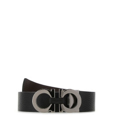 [Salvatore Ferragamo] Belt FW26 678783476361 NEROHICKORY