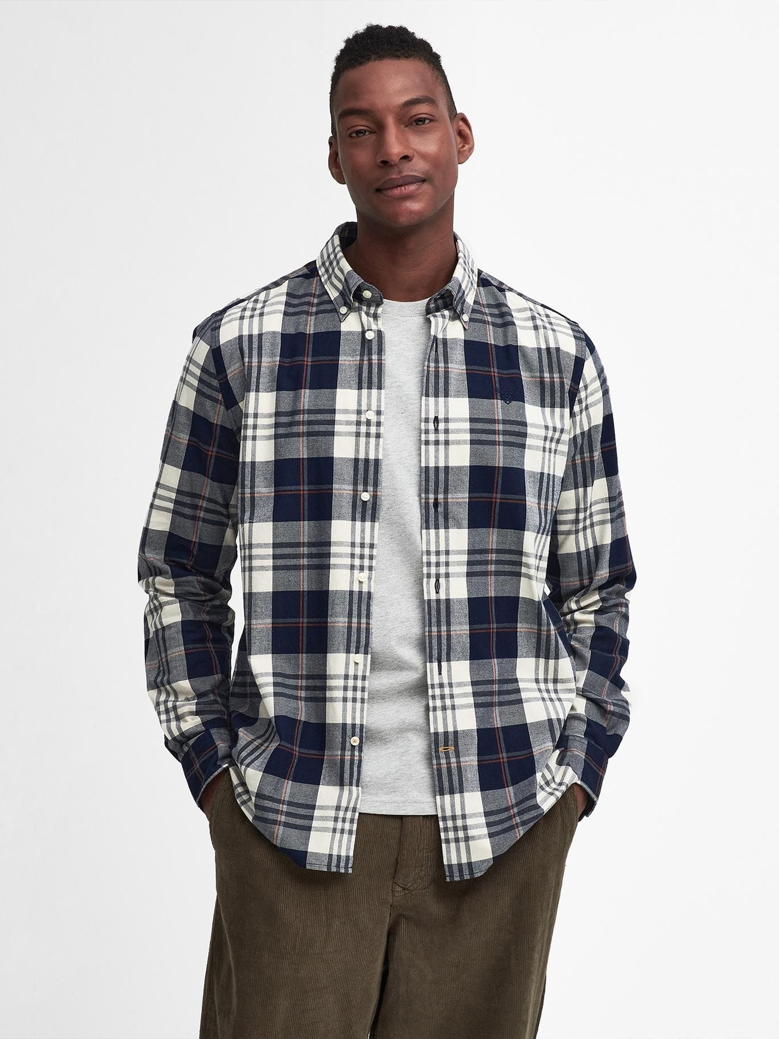 [Barbour] Shirts Long Sleeve FW24 MSH5355NY91