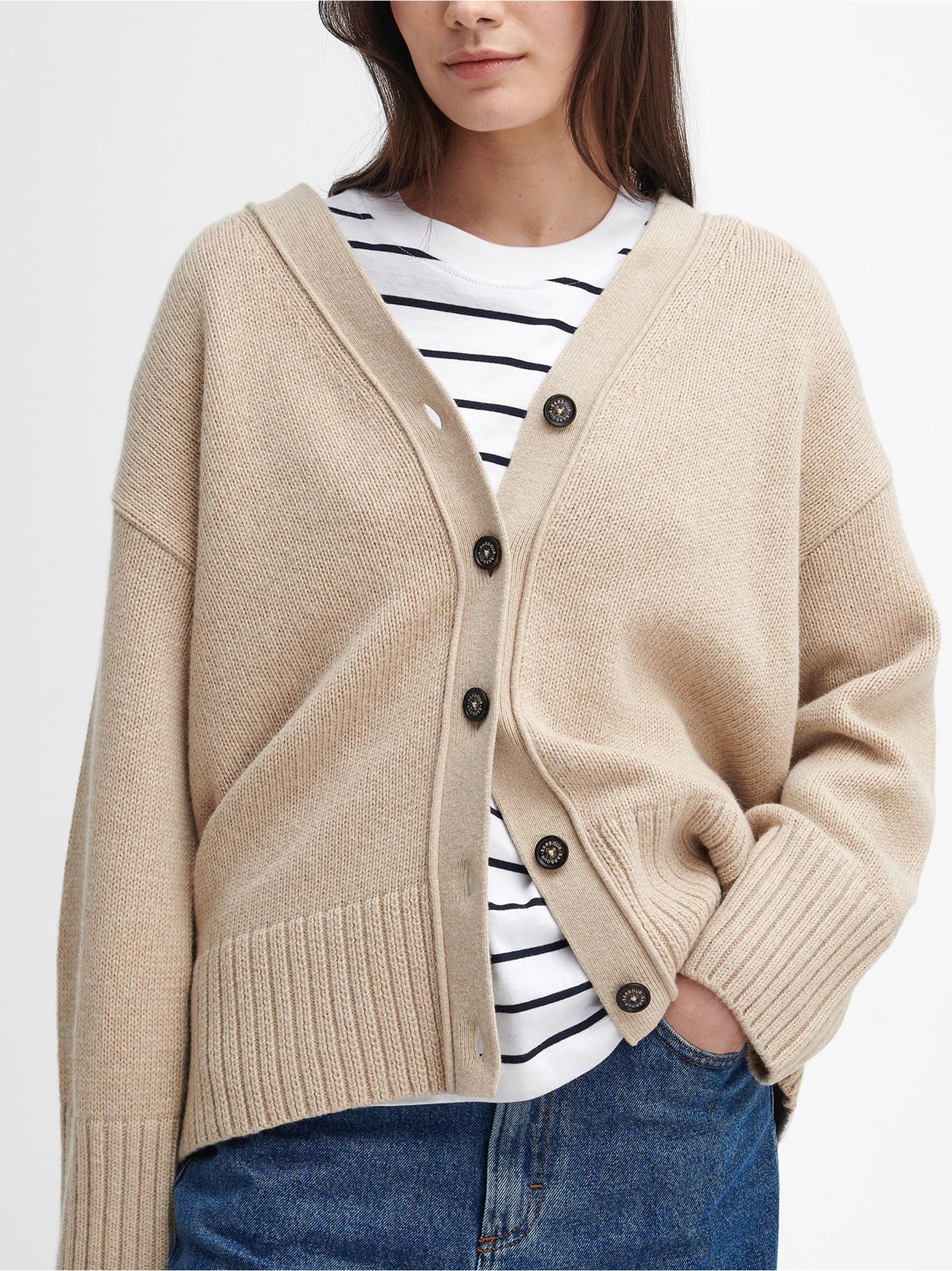 [Barbour] Cardigan FW24 LKN1547BR12
