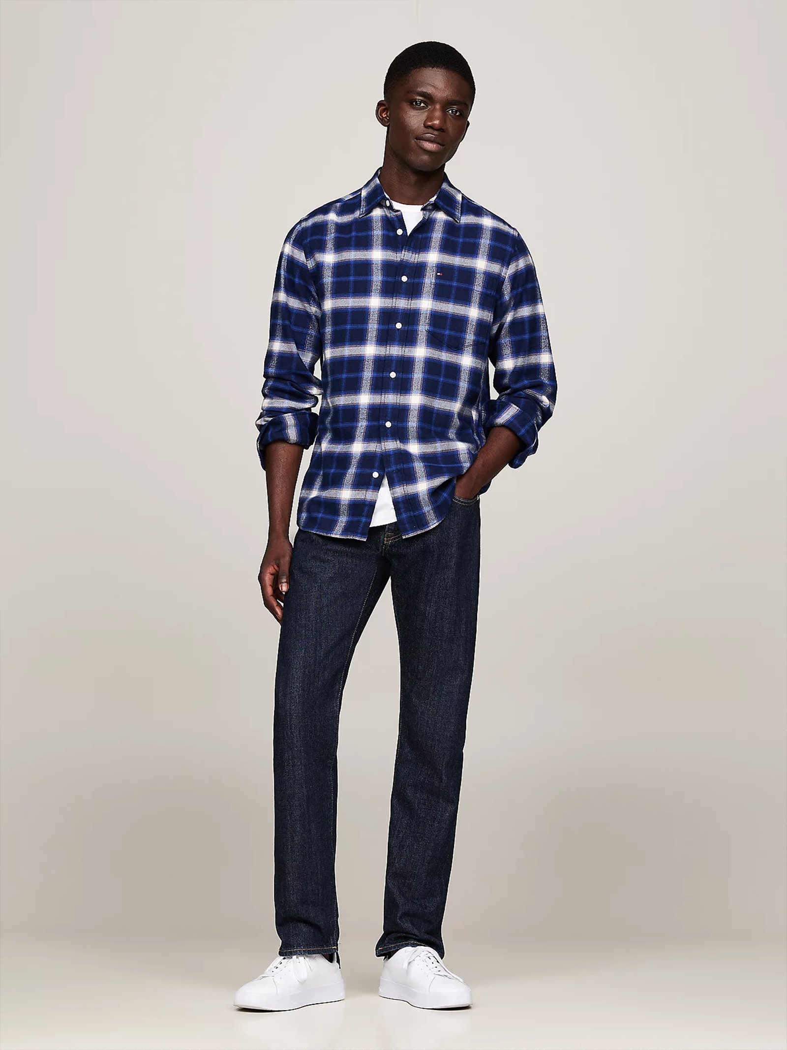[Tommy Hilfiger] Shirts Long Sleeve FW24 MW0MW368420MS