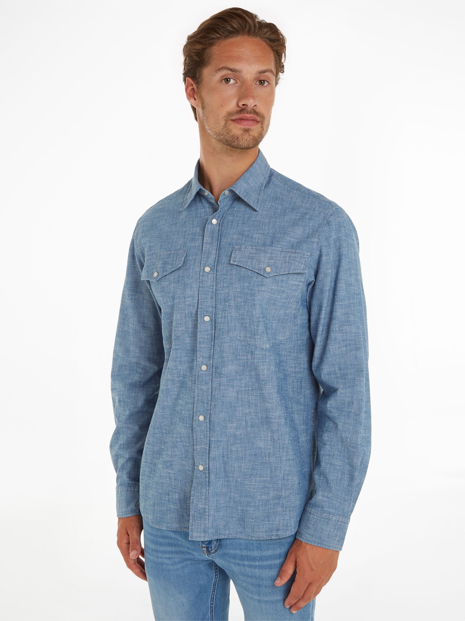 [Tommy Hilfiger] Shirts Long Sleeve SS24 MW0MW346391C6