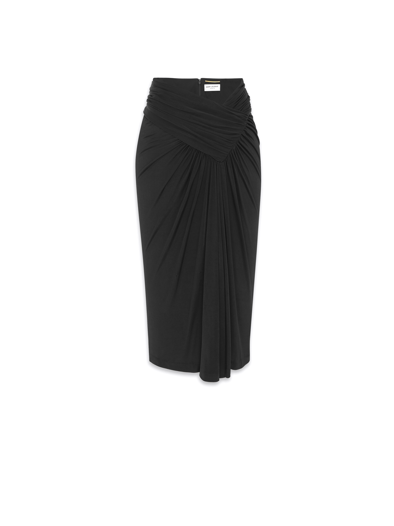 [Saint Laurent] Midi skirt SS24 776439Y7F981000