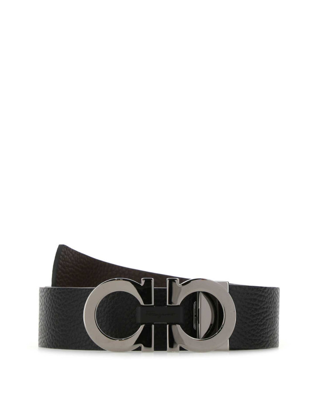 [Salvatore Ferragamo] Belt FW26 678783476361 NEROHICKORY