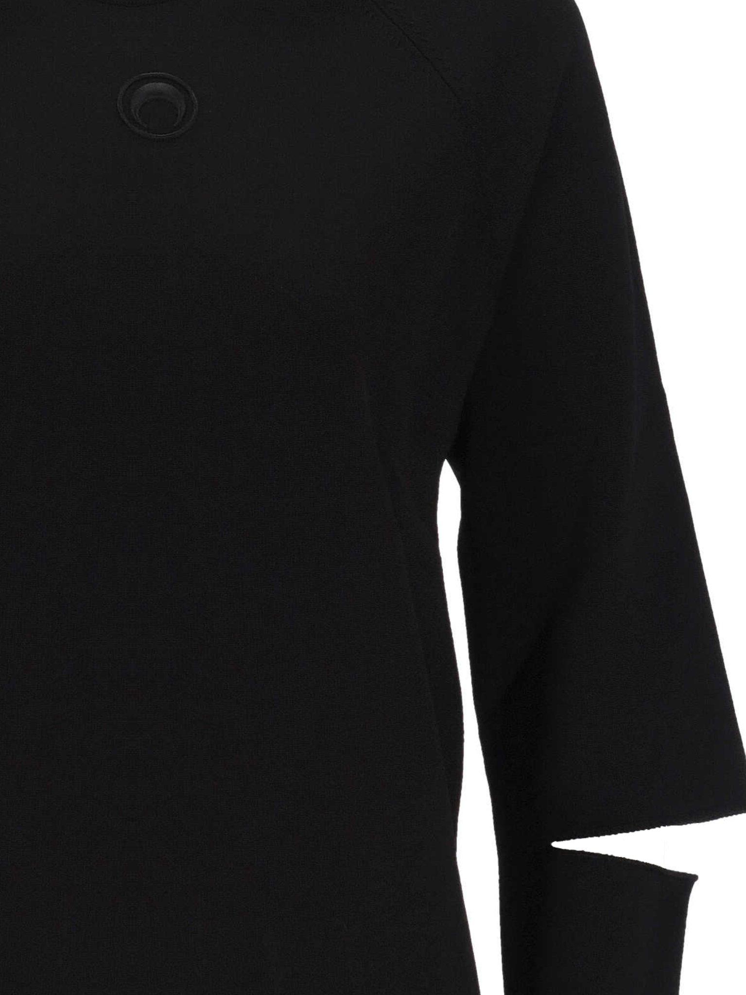 [MARINE SERRE] Sweatshirt FW25 MTK028ACKNI0533BK99