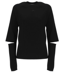 [MARINE SERRE] Sweatshirt FW25 MTK028ACKNI0533BK99