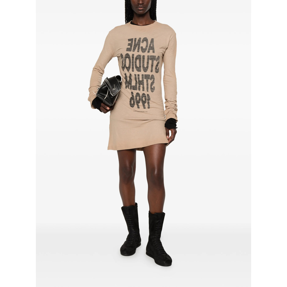 [Acne Studios] Long sleeve dress SS26 A20934  LGBLU