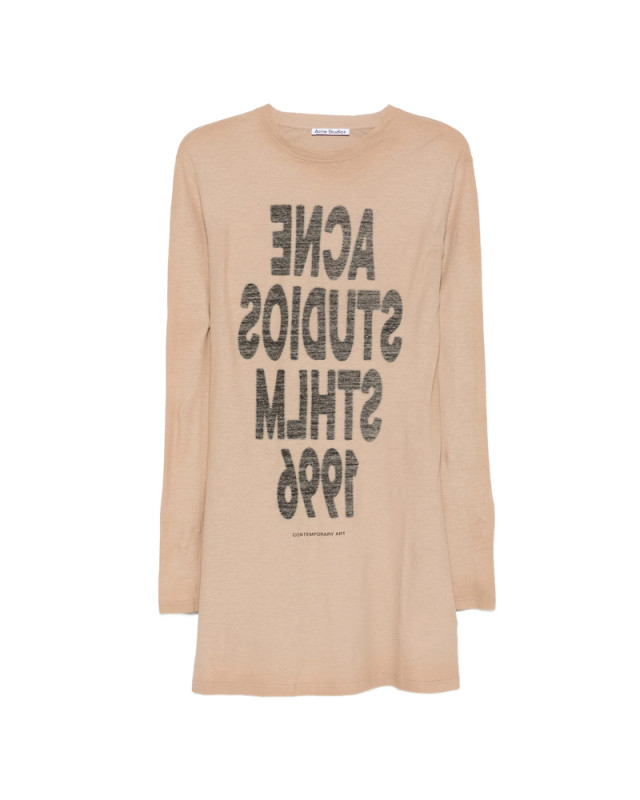 [Acne Studios] Long sleeve dress SS26 A20934  LGBLU