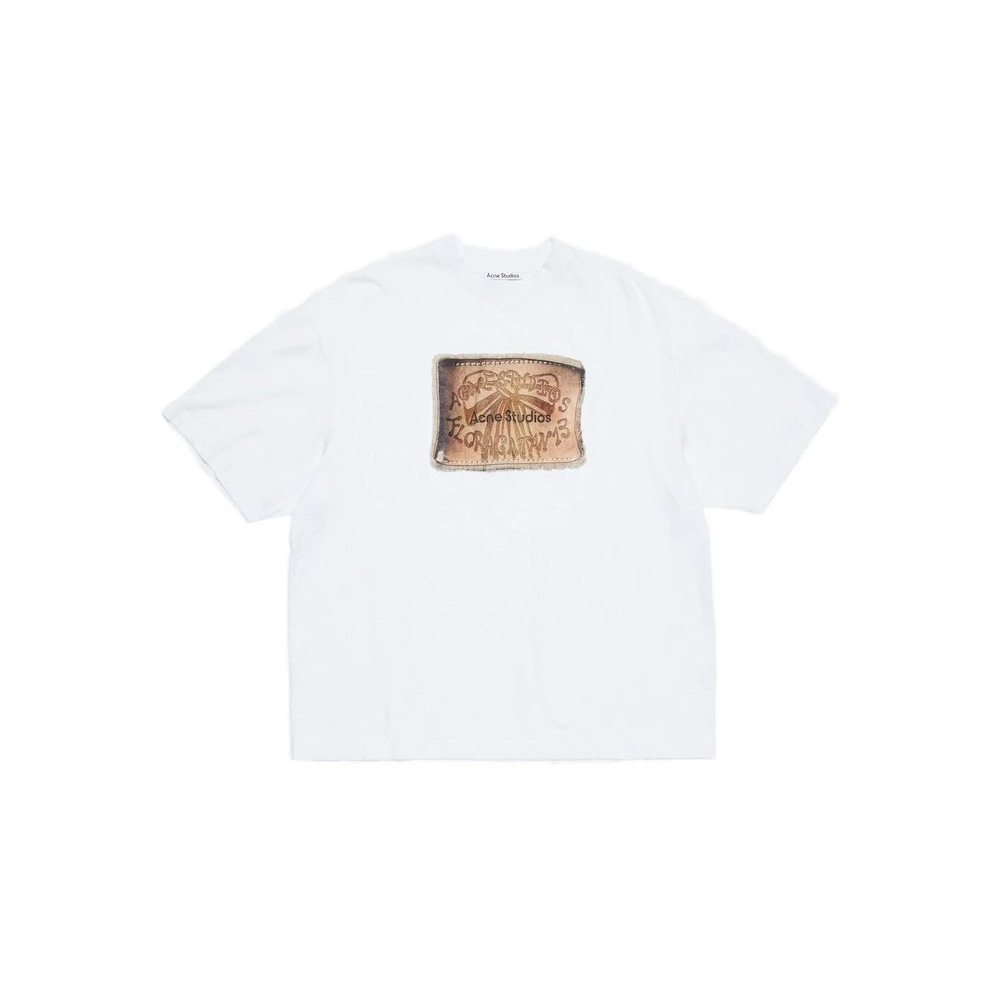 [Acne Studios] T-shirts Short Sleeve SS26 CL0391  WHITE