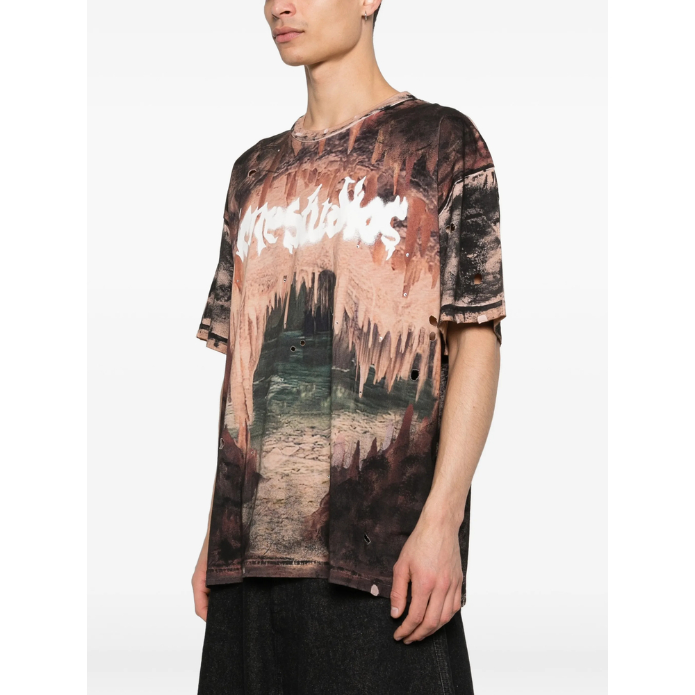 [Acne Studios] T-shirts Short Sleeve SS26 BL0434  BLKBR