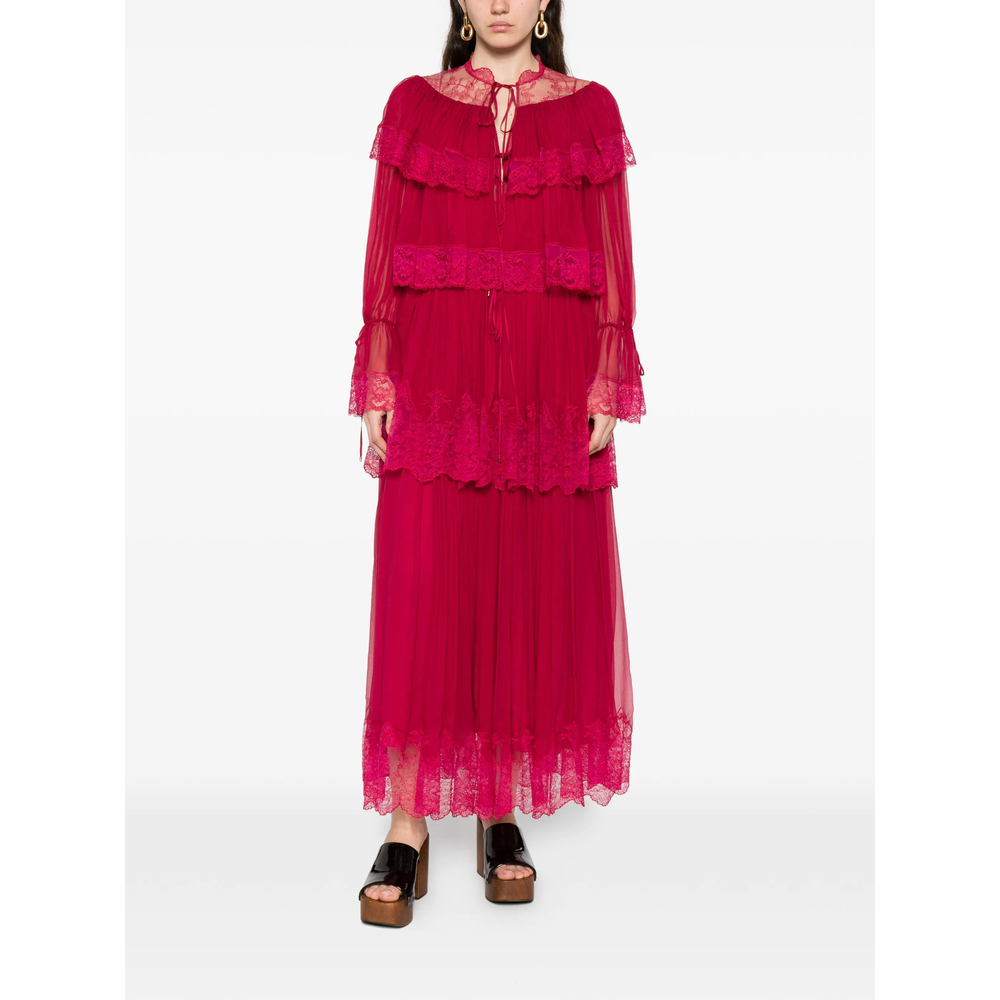 [Chloe] Long sleeve dress SS26 26SRO01001  6AZ