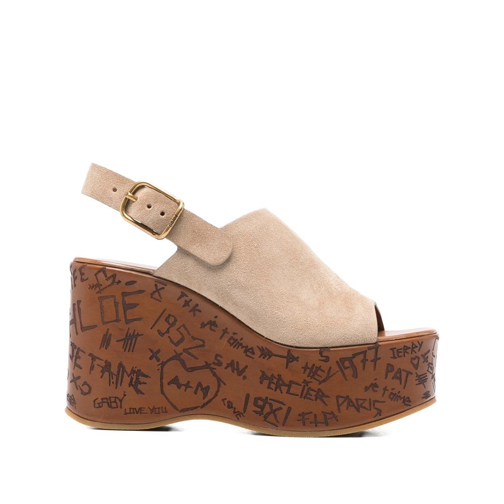 [Chloe] Sandals SS26 25A10GRY  751