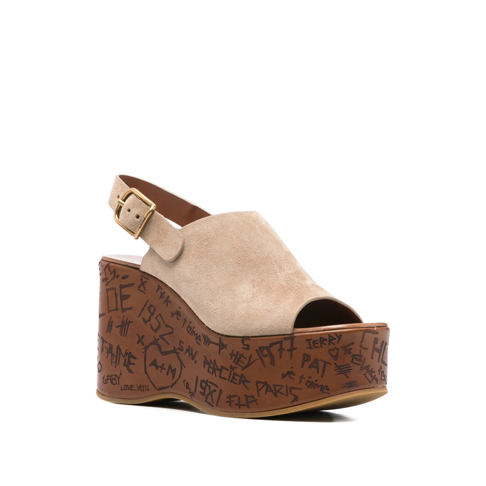 [Chloe] Sandals SS26 25A10GRY  751