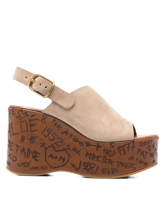 [Chloe] Sandals SS26 25A10GRY  751