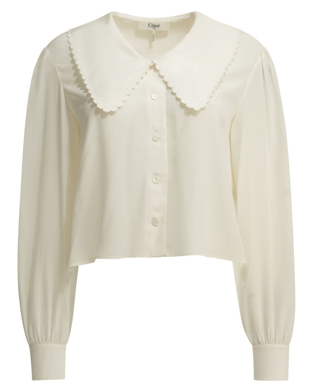 [Chloe] Shirts Long Sleeve FW26 CH26AH109005107