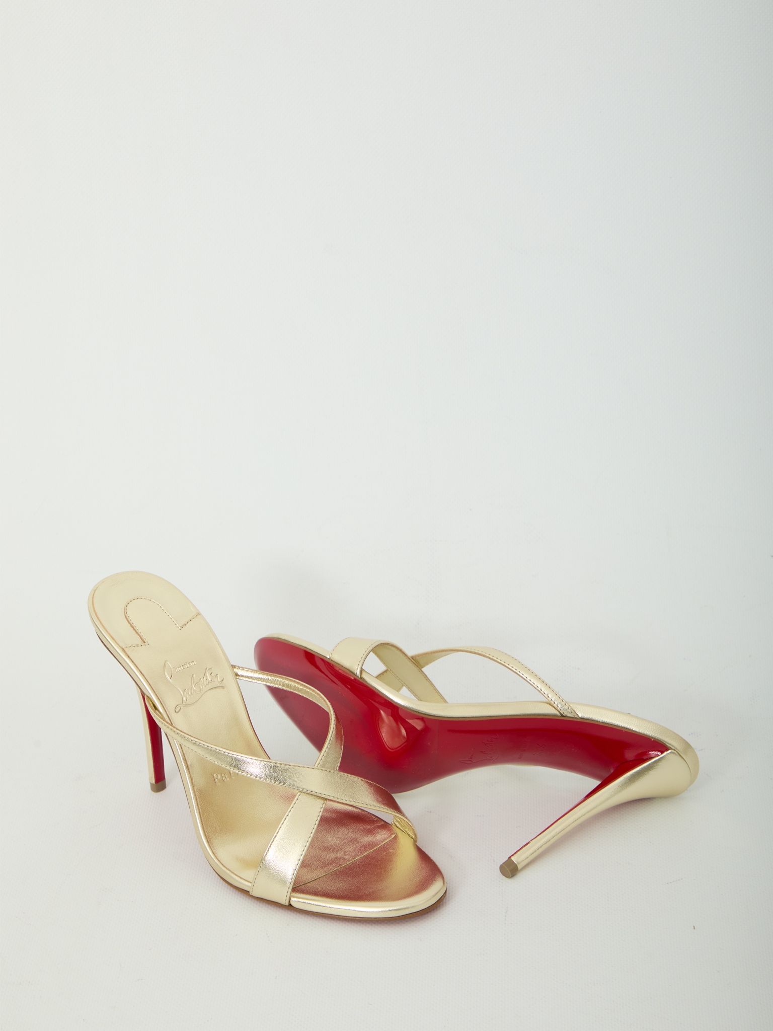 [Christian Louboutin] Sandals FW26 3260137_G306_PLATINE