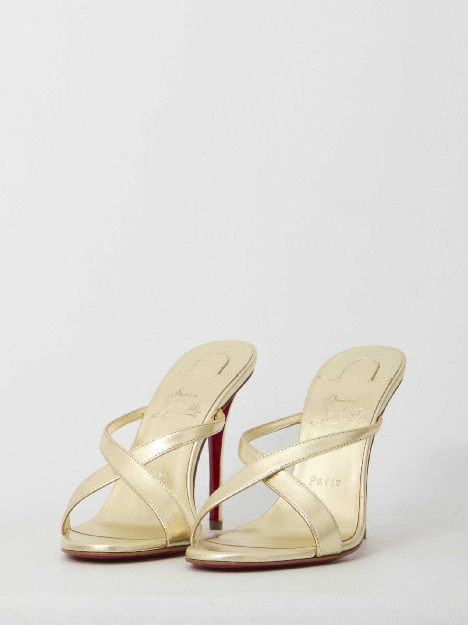 [Christian Louboutin] Sandals FW26 3260137_G306_PLATINE
