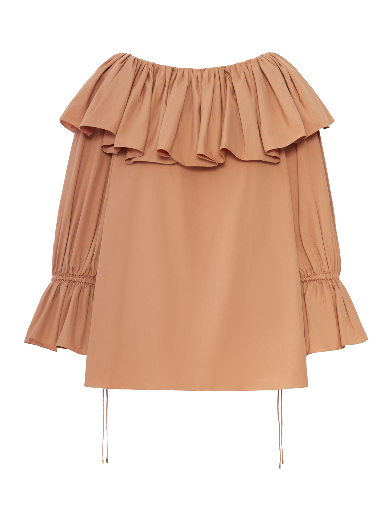[Chloe] Blouse SS26 CH26UH10114426U REEF SHELL