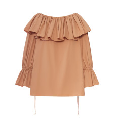 [Chloe] Blouse SS26 CH26UH10114426U REEF SHELL