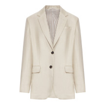 [Brunello Cucinelli] Blazer SS26 MH5277519C9272 PALE OAK