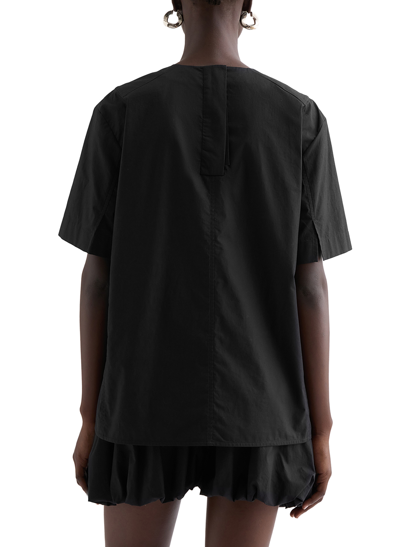 [Jil Sander] T-shirts Short Sleeve SS26 J02NC0286J45319001 BLACK