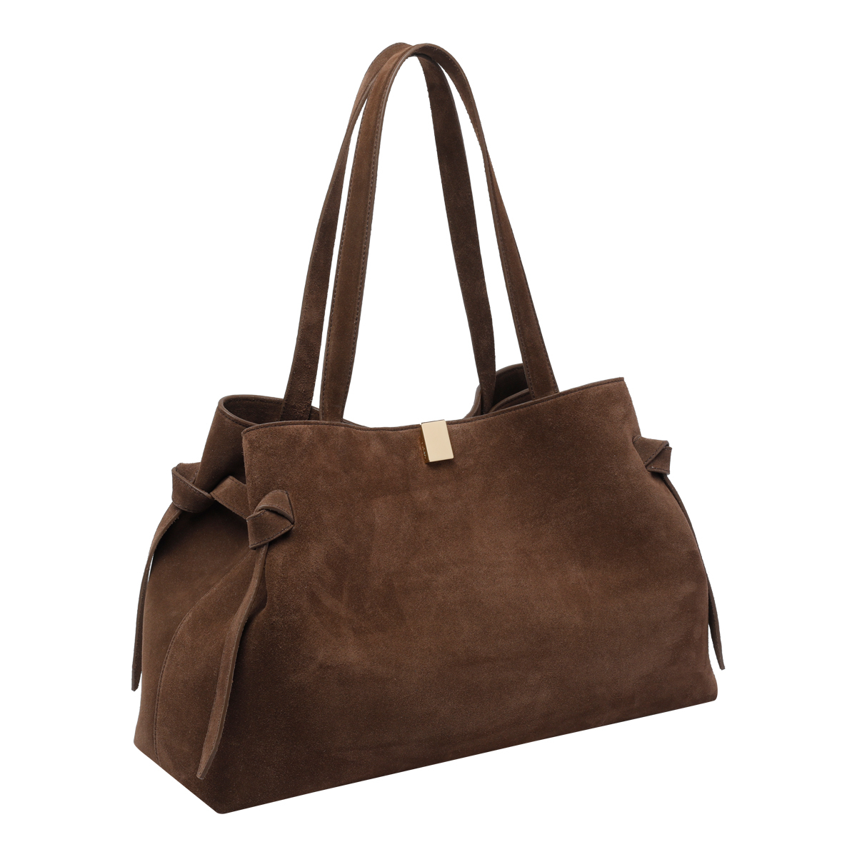 [YUZEFI] Shoulder bag SS26 GYOZA TOTESUEDES004