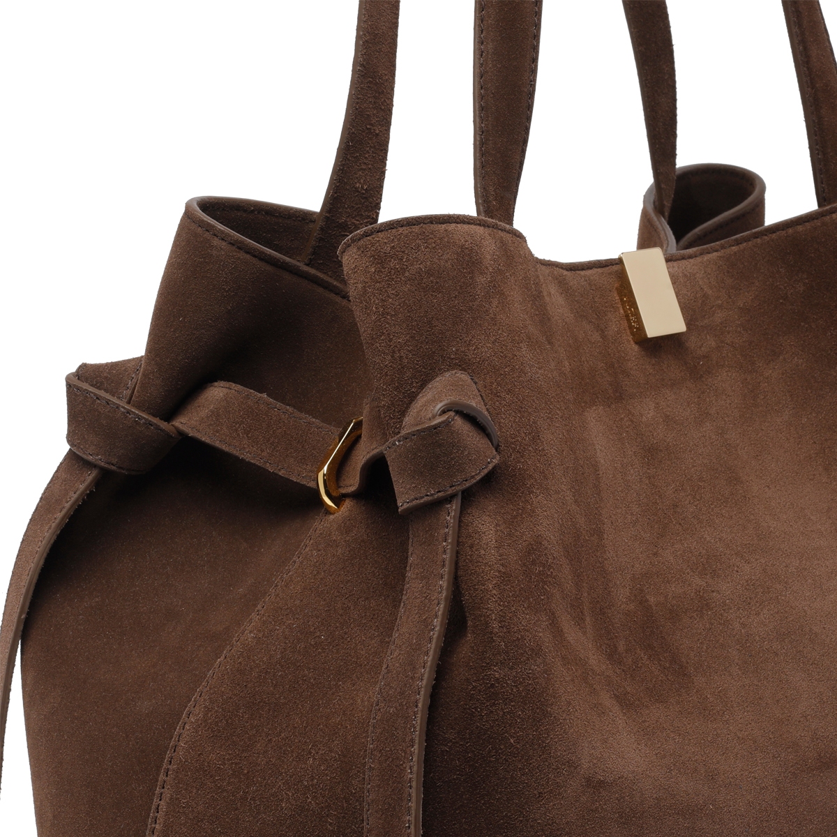 [YUZEFI] Shoulder bag SS26 GYOZA TOTESUEDES004