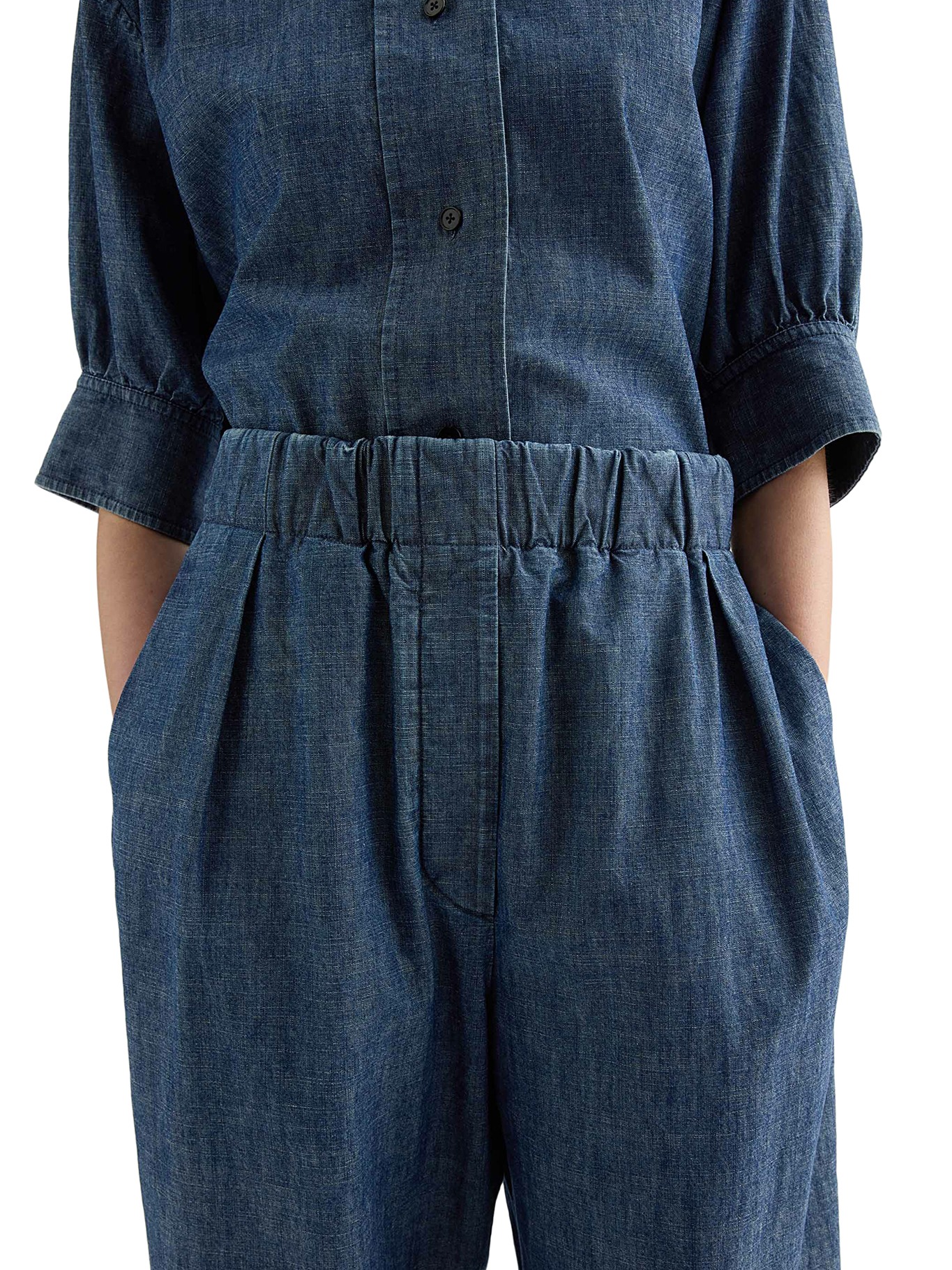 [Jil Sander] Trousers SS26 J02KA0391J45323406 INDIGO