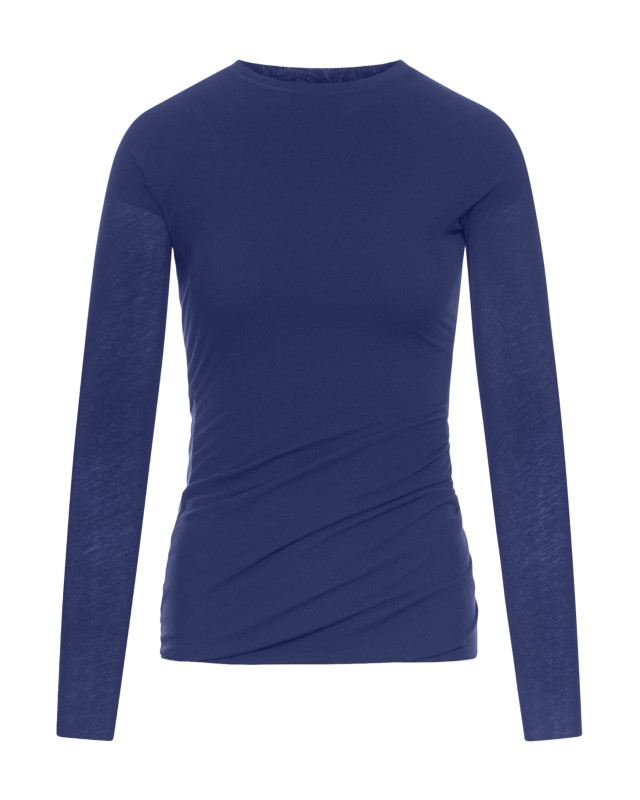 [Jil Sander] T-shirts Long Sleeve SS26 J03NH0036J20342420 INK BLUE