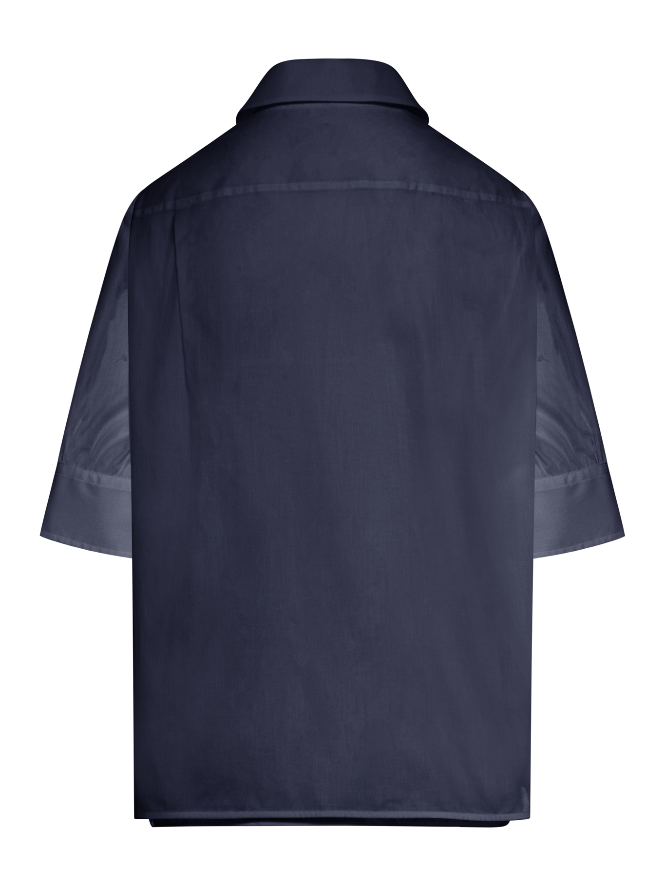 [Jil Sander] Shirts Long Sleeve SS26 J01DL0162J45326402 MIDNIGHT