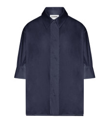 [Jil Sander] Shirts Long Sleeve SS26 J01DL0162J45326402 MIDNIGHT