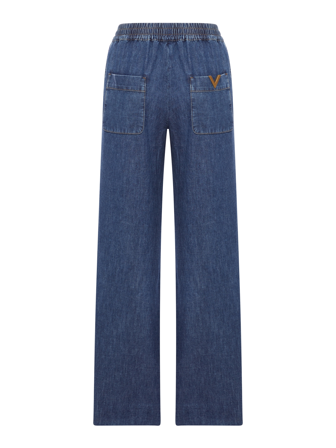 [Valentino Garavani] Trousers SS26 8B3DD21K9YA558 MEDIUM BLUE DENIM
