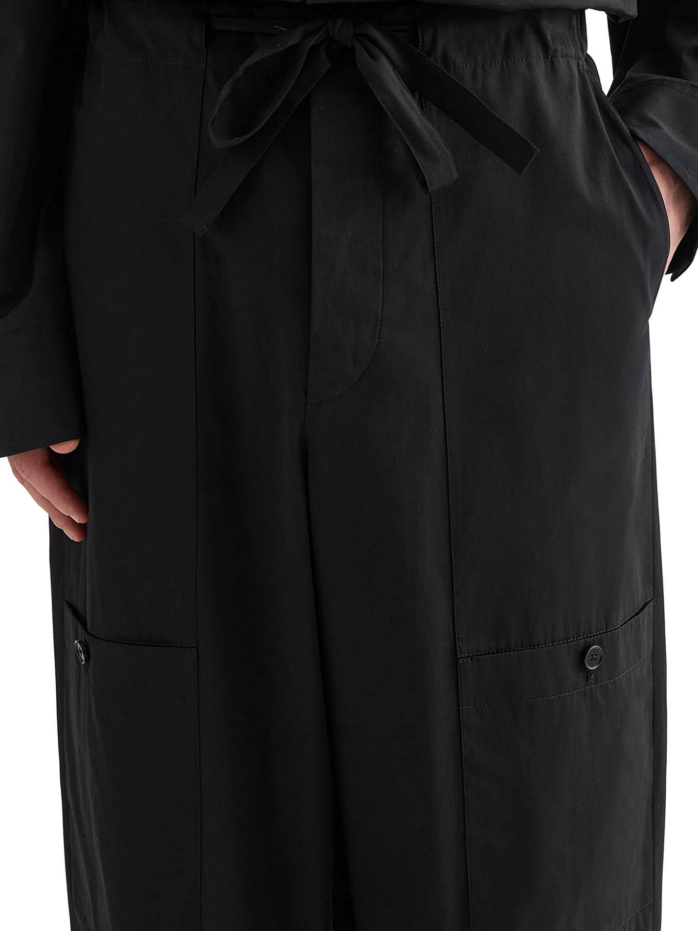 [Jil Sander] Trousers SS26 J47KA0295J45292001 BLACK