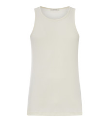 [LEMAIRE] T-shirts Sleeveless SS26 TS0029LJ1016WH048 LIGHT CREAM