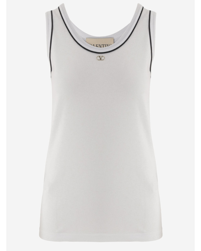 [Valentino] T-shirts Sleeveless FW26 9B3MC02QAA5A01