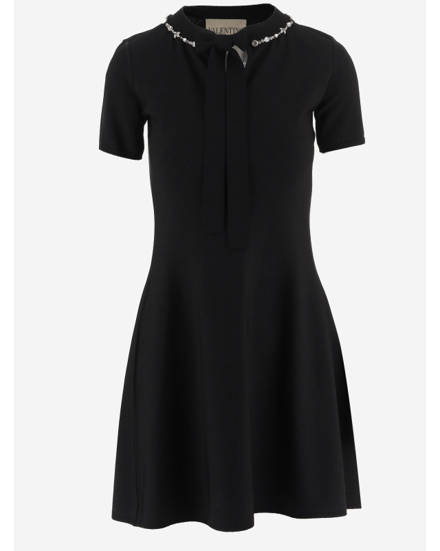 [Valentino] Short sleeve dress FW26 9B3KD15YAC50NO