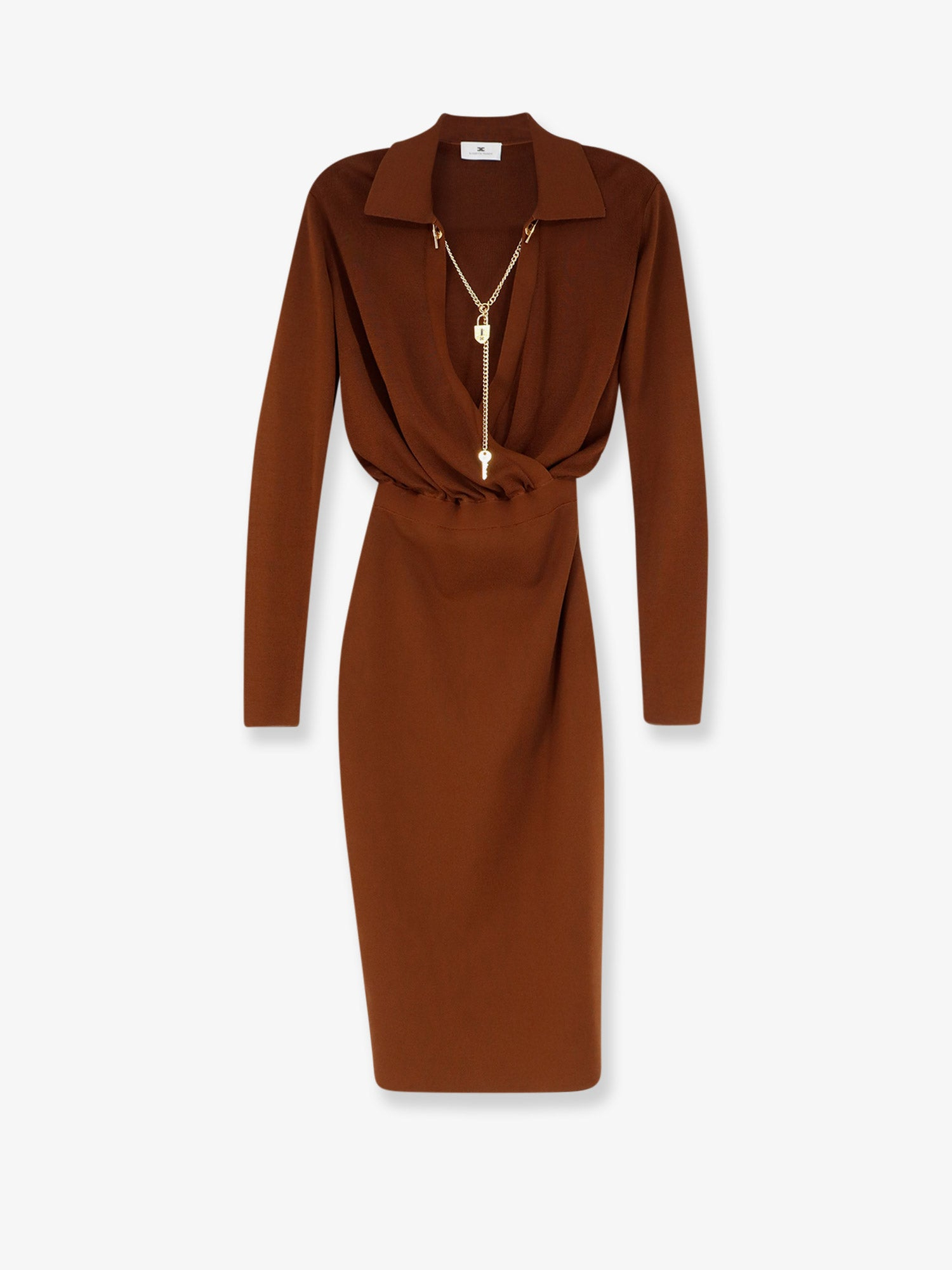 [ELISABETTA FRANCHI] Sleeveless dress FW26 AM19S66E2FK3
