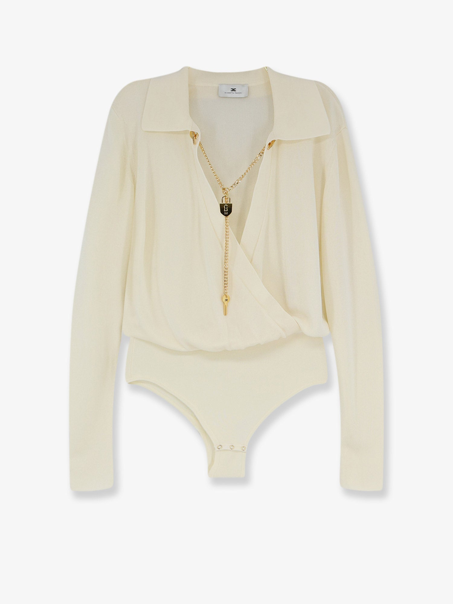 [ELISABETTA FRANCHI] T-shirts Long Sleeve FW26 BK03S66E2193