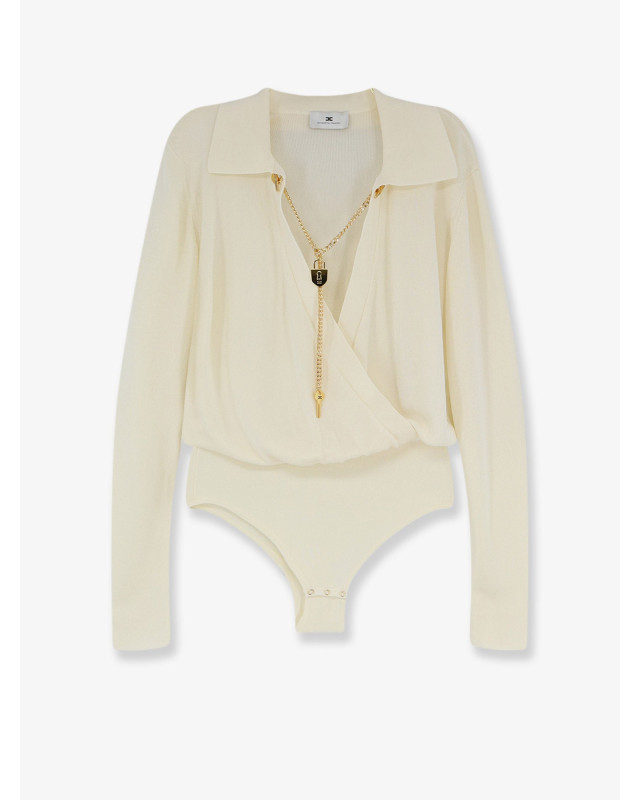 [ELISABETTA FRANCHI] T-shirts Long Sleeve FW26 BK03S66E2193