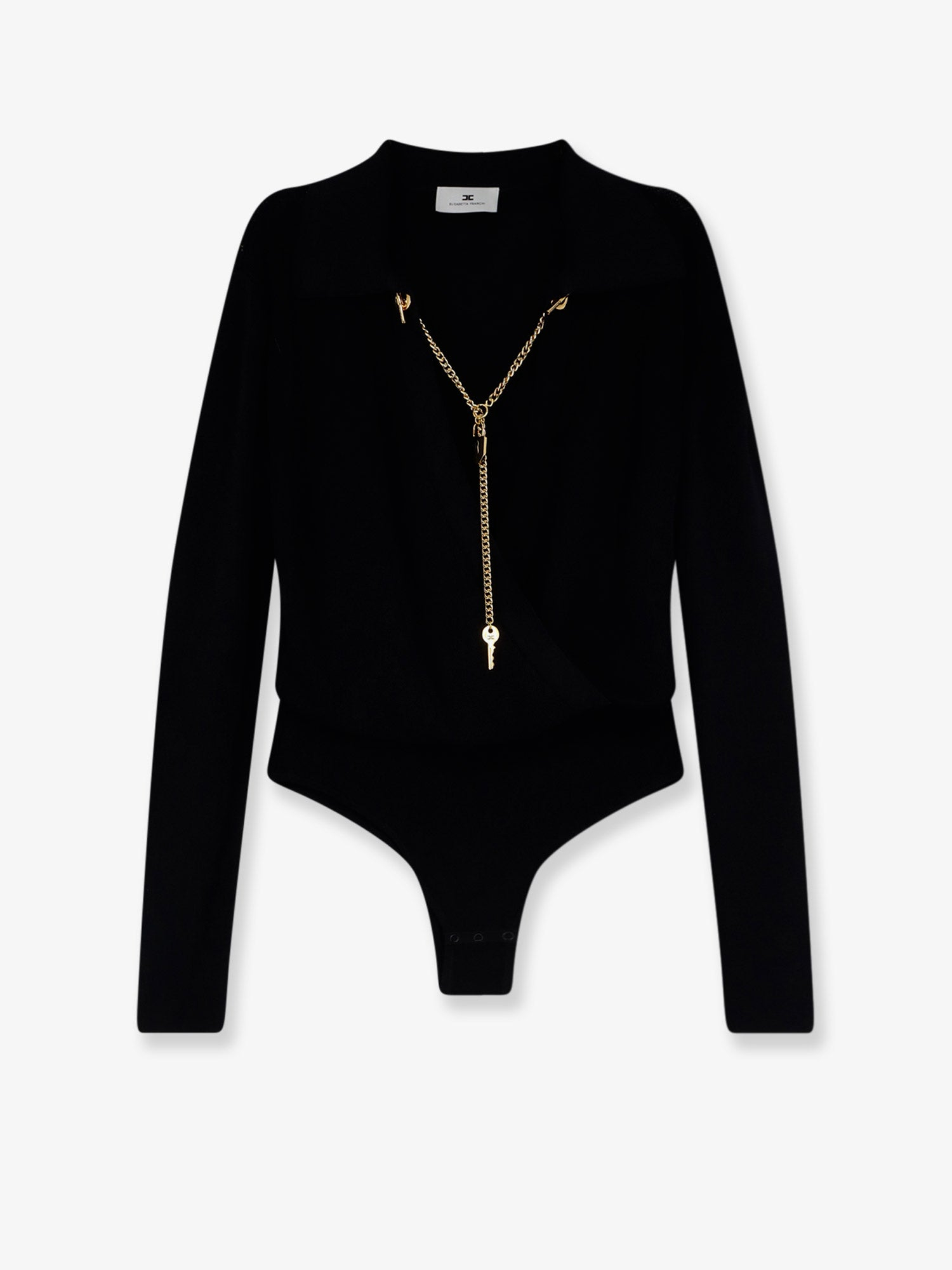 [ELISABETTA FRANCHI] T-shirts Long Sleeve FW26 BK03S66E2110