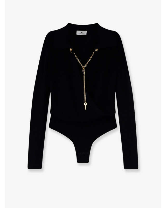 [ELISABETTA FRANCHI] T-shirts Long Sleeve FW26 BK03S66E2110