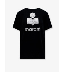[Marant Etoile] T-shirts Short Sleeve FW26 TS0001FBA1N10E01BK