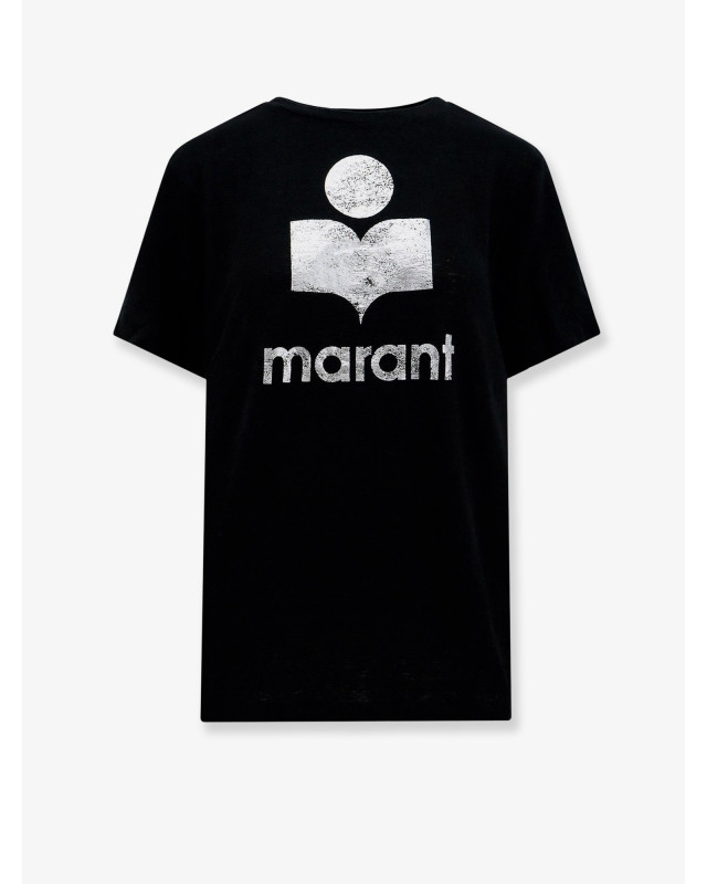 [Marant Etoile] T-shirts Short Sleeve FW26 TS0001FBA1N10E01BK