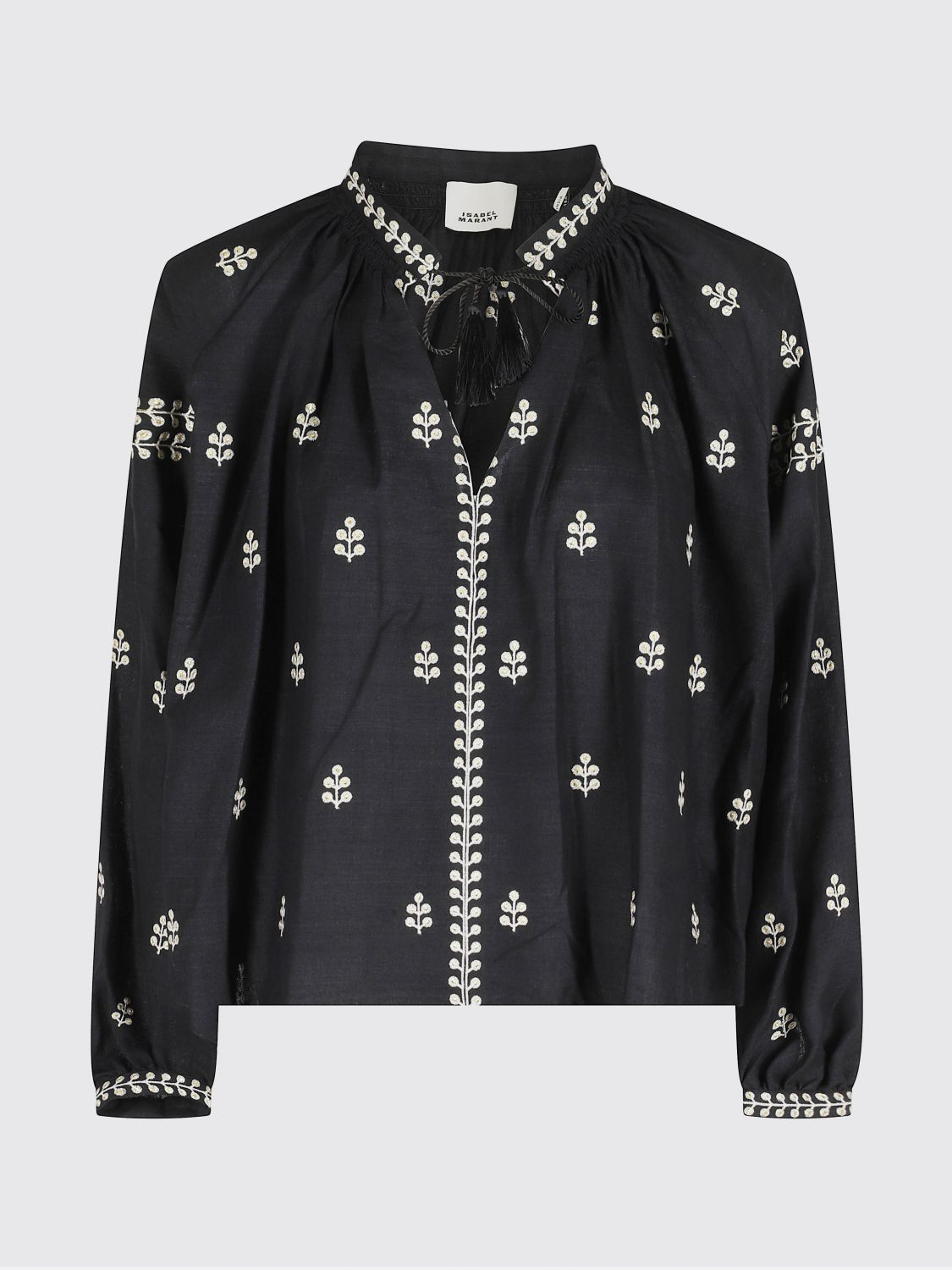 [Isabel Marant] Blouse SS26 HT0826FAD1J12I 01BK